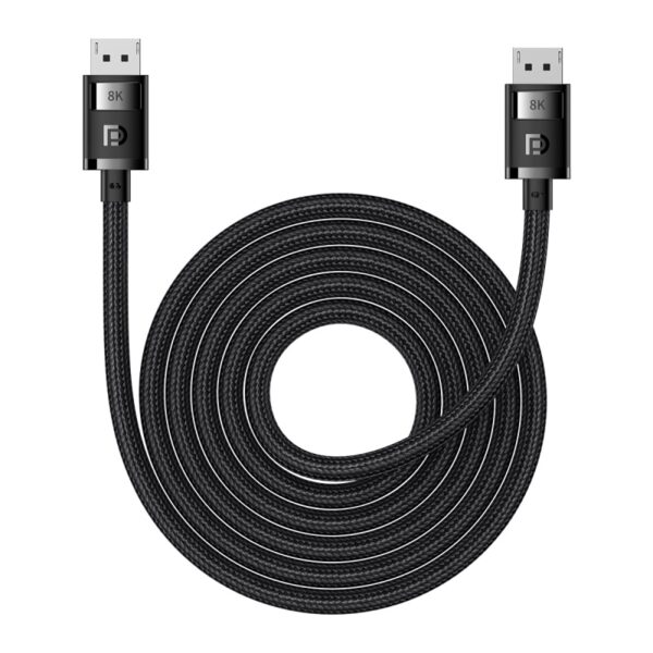 Baseus 5m DP 8K to DP 8K High Definition Series Adapter Cable Cluster Black  -  B00633706111-04 - 1 Year Warranty