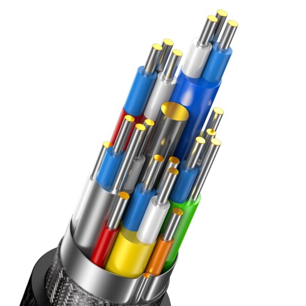 Baseus 5m DP 8K to DP 8K High Definition Series Adapter Cable Cluster Black  -  B00633706111-04 - 1 Year Warranty - Image 7