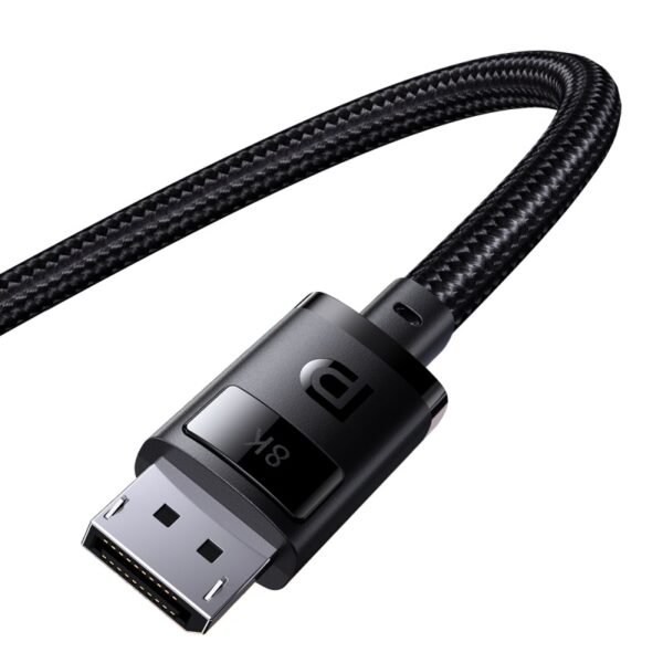 Baseus 5m DP 8K to DP 8K High Definition Series Adapter Cable Cluster Black  -  B00633706111-04 - 1 Year Warranty - Image 3