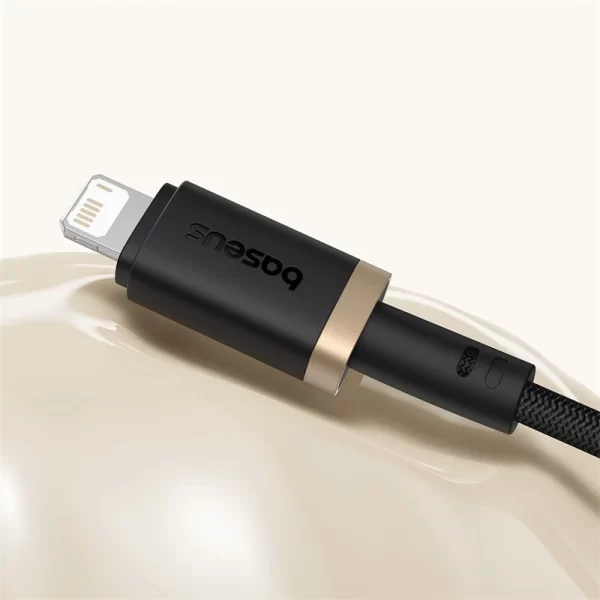 Baseus Dura Series Fast Charging Cable USB to iP 2.4A 1m Gold+Black Baseuscolombo