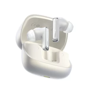 Baseus Bowie M2s Ultra True Wireless Earphones (With ANC & Touch Control Display) - Moon White - A00074101213-00 baseuscolombo