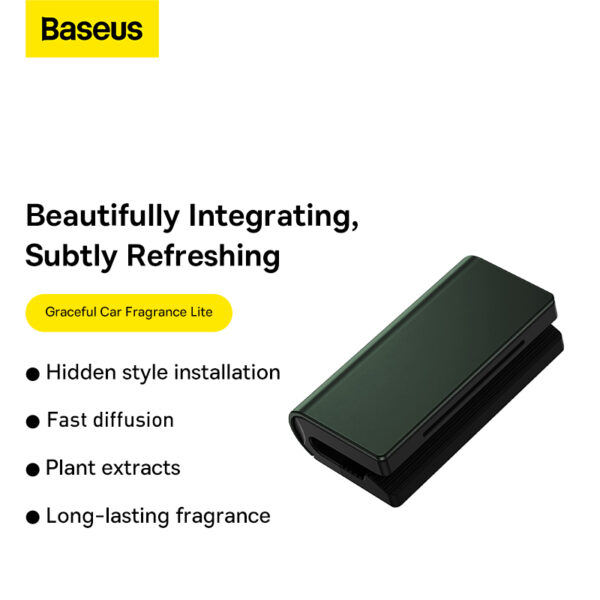 Baseus Graceful Car Fragrance  Alpine green - Image 17