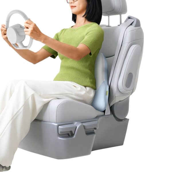 Baseus Car Lumbar PrimeTrip VH1 Breathable Support Pillow Galaxy Blue - Image 13