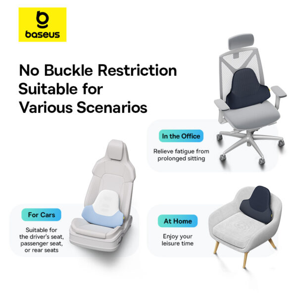 Baseus Car Lumbar PrimeTrip VH1 Breathable Support Pillow - Image 19