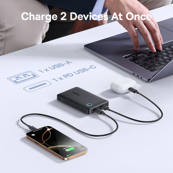 Baseus EnerFill FP11 Power Bank 10000mAh 15W Cosmic Black - Image 11