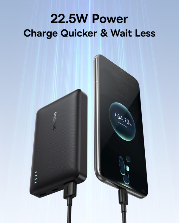 Baseus EnerFill FP21 Power Bank 10000mAh 22.5W Cosmic Black - Image 8