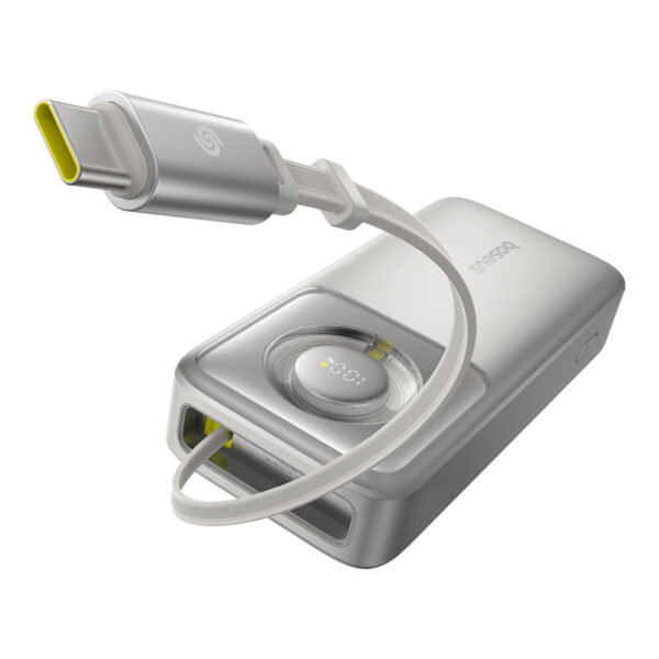 Baseus Free2Pull 20000mAh 65W Power Bank with Retractable Cable - Image 5