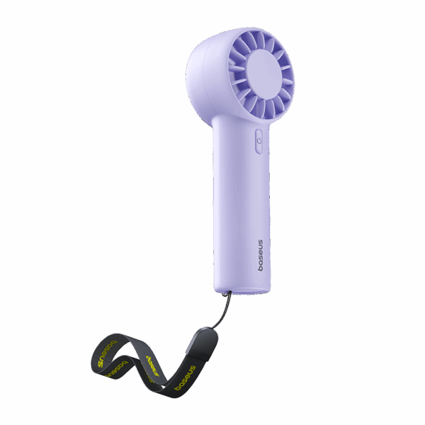 Baseus GoTrip DT1 Mini Turbine Handheld Fan Nebula Purple - Image 3