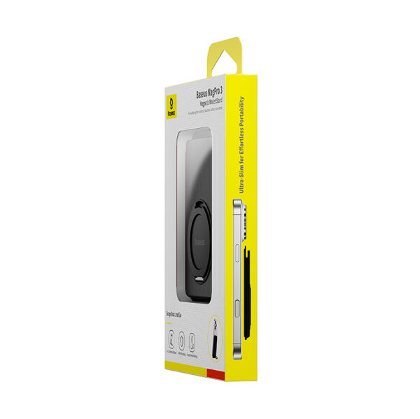 Baseus MagPro 3 Magnetic Wallet Stand Cosmic Black - Image 16