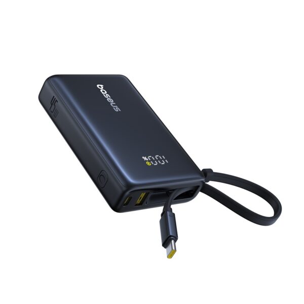 Baseus PicoGo Digital Display Power Bank 10000mAh 45W Cosmic Black - Image 2