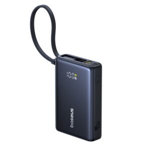 Baseus PicoGo Digital Display Power Bank 10000mAh 45W Cosmic Black