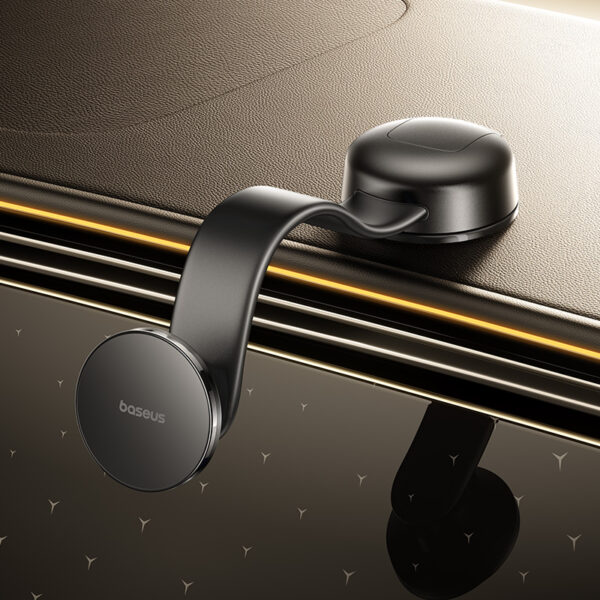 Baseus PrimeTrip C02 Magnetic Car Mount Suction Cup Version Cosmic Black - Image 2