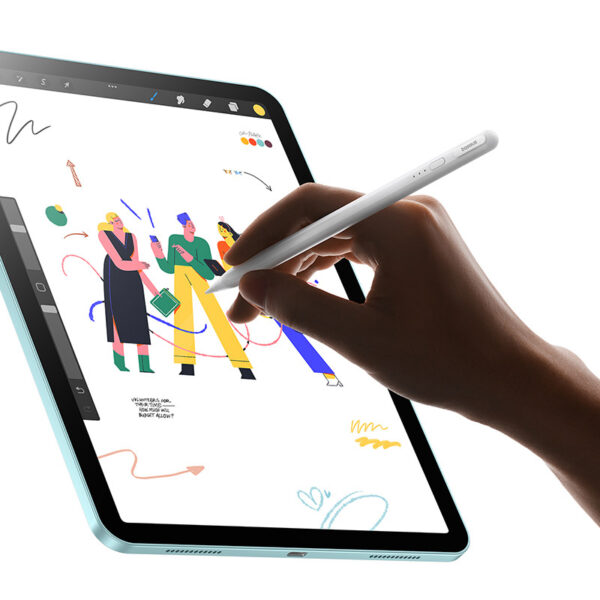 Baseus Smooth Writing 3 Wired Charging Stylus Active Tilt Sensitivity Version Moon White - Image 18