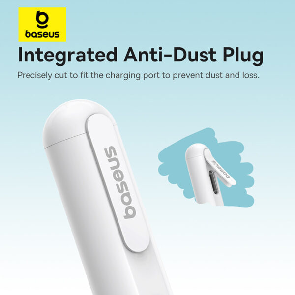 Baseus Smooth Writing 3 Wired Charging Stylus Active Tilt Sensitivity Version Moon White - Image 13