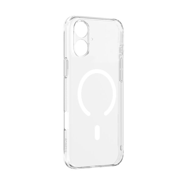 Baseus iPhone 17  Crystal Slim Magnetic With Lense Background cover Phone Case Clear - Image 3