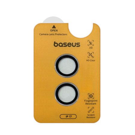 Baseus iPhone 17 Impact Anti-Reflective HD Lens Protector  Clear