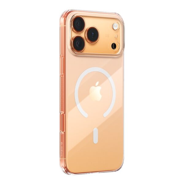 Baseus iPhone 17 Pro Max Crystal Slim Magnetic With Lense Background cover Phone Case Clear - Image 4