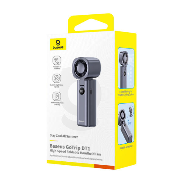 Baseus GoTrip DT1 Handheld Fan - Image 11