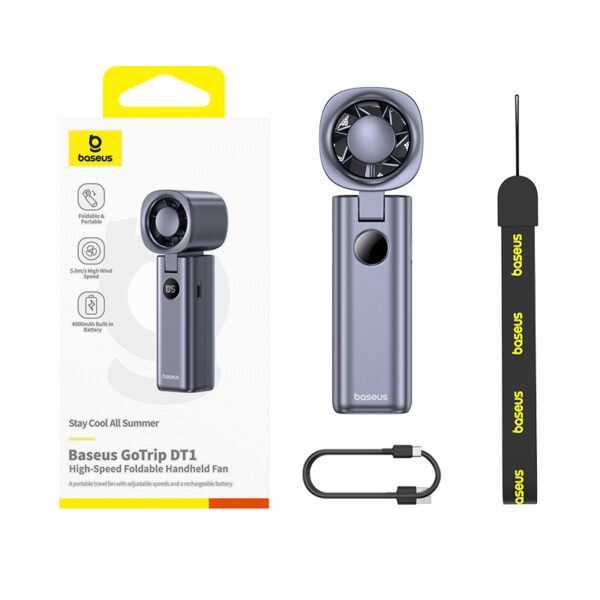 Baseus GoTrip DT1 Handheld Fan - Image 10