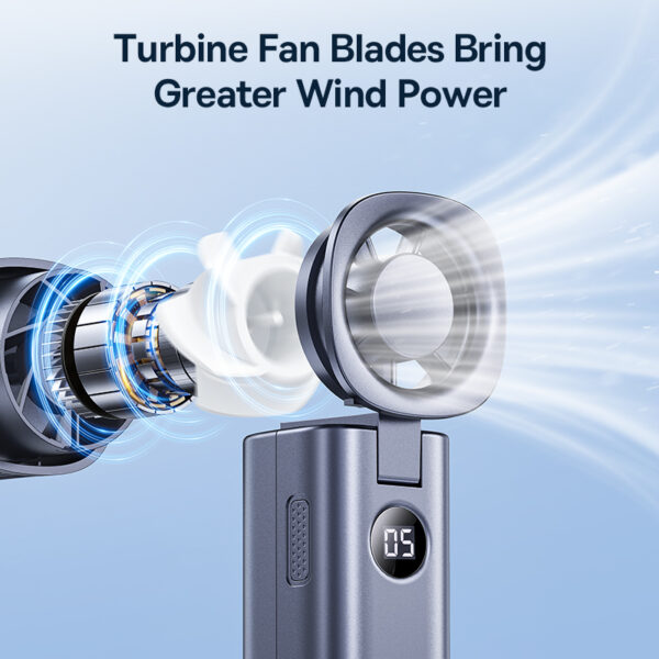 Baseus GoTrip DT1 Handheld Fan - Image 8