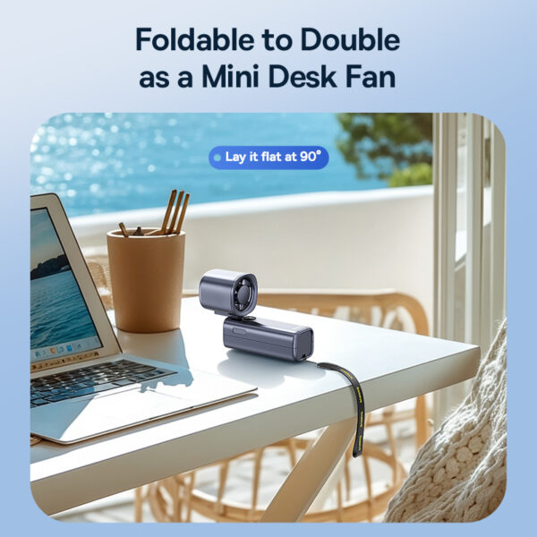 Baseus GoTrip DT1 Handheld Fan - Image 9