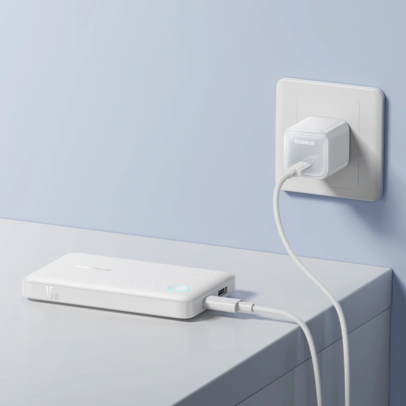 Baseus 10000mAh 15W EnerFill FP11 Fast-Charging Power Bank – (Moon White) Model P1008210C213-00 BC (22) | Baseus Colombo Baseus 10000mAh 15W EnerFill FP11 Fast-Charging Power Bank – (Moon White) Model P1008210C213-00 BC (22) | Baseus Colombo