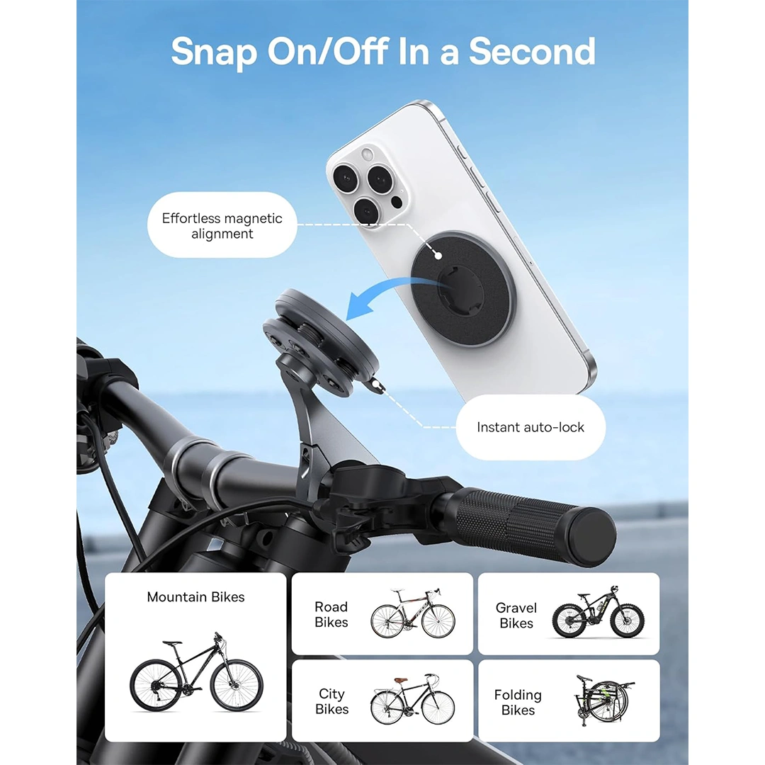 Baseus PrimeTrip VB1 Bike Handlebar Mount - Space Grey - Model C0013D00 (4) | Baseus Colombo Baseus PrimeTrip VB1 Bike Handlebar Mount - Space Grey - Model C0013D00 (4) | Baseus Colombo