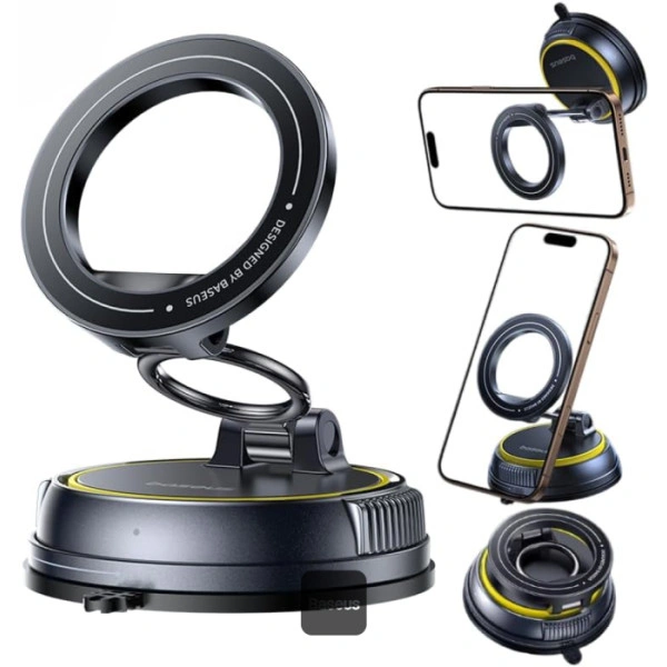 Baseus PrimeTrip VC2 Flex Magnetic Car Mount (Suction Cup Version) Cosmic Black - C0013803