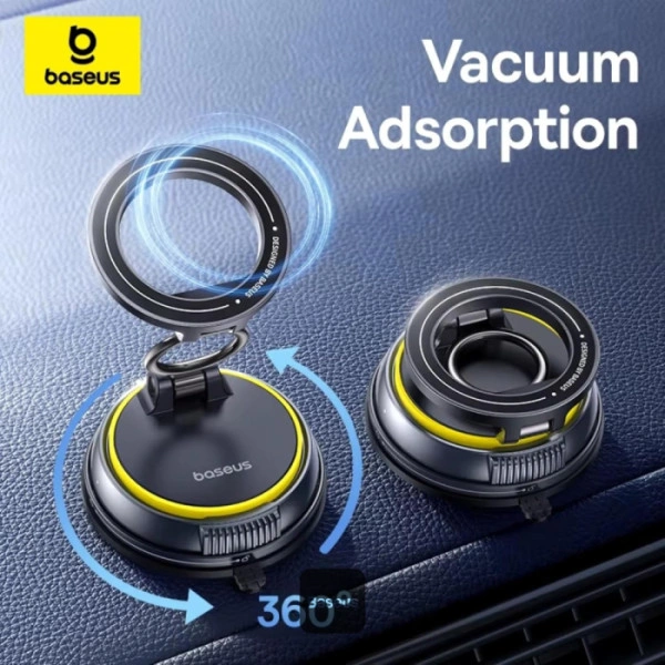 Baseus PrimeTrip VC2 Flex Magnetic Car Mount (Suction Cup Version) Cosmic Black - C0013803 - Image 2
