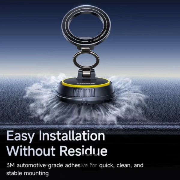 Baseus PrimeTrip VC2 Flex Magnetic Car Mount (Suction Cup Version) Cosmic Black - C0013803 - Image 5