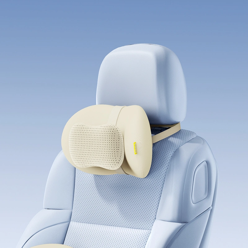 Baseus PrimeTrip VH2 Dual-Layer Car Headrest Pillow – Starlight Off-White - Model C01200 BC (4) | Baseus Colombo Baseus PrimeTrip VH2 Dual-Layer Car Headrest Pillow – Starlight Off-White - Model C01200 BC (4) | Baseus Colombo