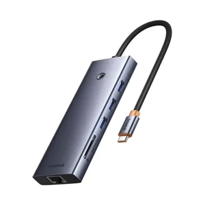 Baseus UltraJoy Series 11‑Port HUB Docking Station – Space Grey