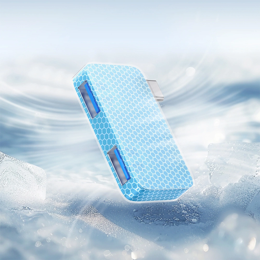 Baseus UltraJoy Series 2-Port HUB (Direct-Link Type) – Space Grey - Model B0005280E811-00 (5) | Baseus Colombo Baseus UltraJoy Series 2-Port HUB (Direct-Link Type) – Space Grey - Model B0005280E811-00 (5) | Baseus Colombo